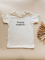 Happy Camper Organic Cotton Short Sleeve Toddler T-Shirt