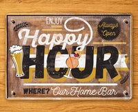 Happy Hour - Metal Sign