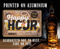 Happy Hour - Metal Sign