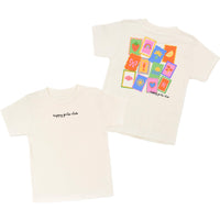 Happy Girls Club (center & b) - Natural Child Tee
