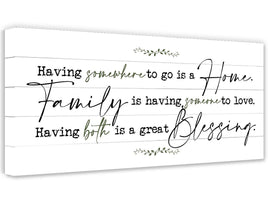 Having Somewhere To Go - Canvas