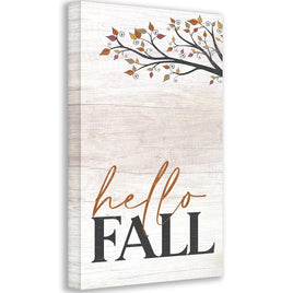 Hello Fall - Canvas