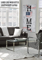 Home Baseball - Canvas