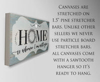 Home Is Wherever I Am With You - Canvas