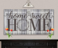 Home Sweet Home - Canvas