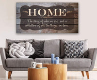 Home The Story Of Who We Are - Canvas