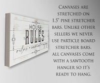 House Rules - Canvas