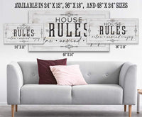 House Rules - Canvas
