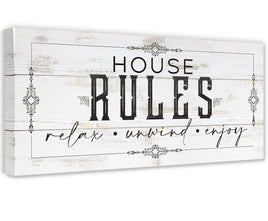 House Rules - Canvas