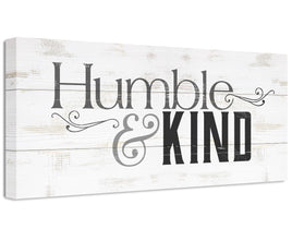 Humble & Kind - Canvas