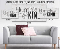 Humble & Kind - Canvas