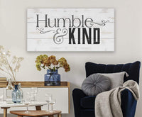 Humble & Kind - Canvas