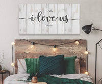 I Love Us - Canvas