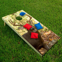 Deer In The Woods - Cornhole Board Wrap - Set of 2