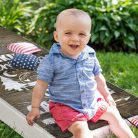 Making Memories at Camp - Cornhole Board Wrap - Set of 2