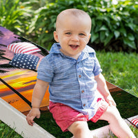 Palm Beach Sunset - Cornhole Board Wrap - Set of 2