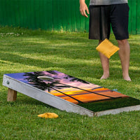 Palm Beach Sunset - Cornhole Board Wrap - Set of 2