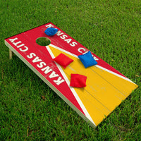 Kansas Football - Cornhole Board Wrap - Set of 2