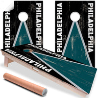 Philadelphia Football - Cornhole Board Wrap - Set of 2