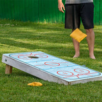 Hockey Rink - Cornhole Board Wrap - Set of 2