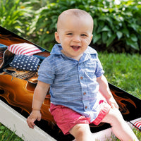 Ghost Cowboys - Cornhole Board Wrap - Set of 2