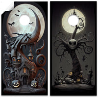 Nightmare Before Christmas - Cornhole Board Wrap - Set of 2