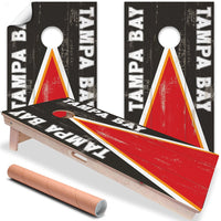 Tampa Bay Football - Cornhole Board Wrap - Set of 2