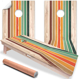 Carnival Slide - Cornhole Board Wrap - Set of 2