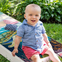 Sea Turtles in Ocean - Cornhole Board Wrap - Set of 2