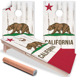 California State Flag - Cornhole Board Wrap - Set of 2