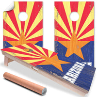 Arizona State Flag - Cornhole Board Wrap - Set of 2