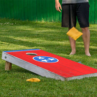 Tennessee State - Cornhole Board Wrap - Set of 2
