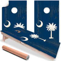 South Carolina State - Cornhole Board Wrap - Set of 2