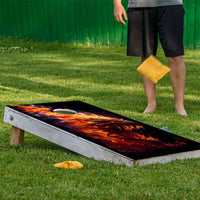 Dragons of Fire - Cornhole Board Wrap - Set of 2