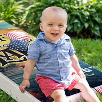 Life is Better at the Lake - Cornhole Board Wrap - Set of 2