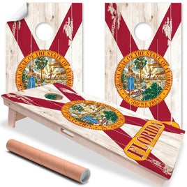 Florida State Flag - Cornhole Board Wrap - Set of 2