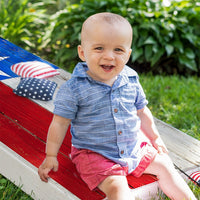 Texas Flag - Cornhole Board Wrap - Set of 2