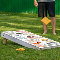 Goofy Doggos - Cornhole Board Wrap - Set of 2