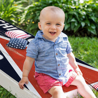 Chicago Football - Cornhole Board Wrap - Set of 2