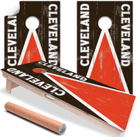 Cleveland Football - Cornhole Board Wrap - Set of 2