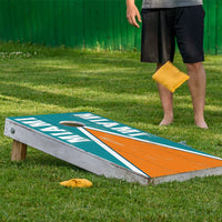 Miami Football - Cornhole Board Wrap - Set of 2