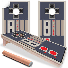 Game Controller - Cornhole Board Wrap - Set of 2