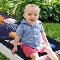 Planetary Solar System - Cornhole Board Wrap - Set of 2