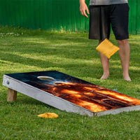 Skeletons from Hell - Cornhole Board Wrap - Set of 2