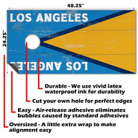 Los Angeles Football - Cornhole Board Wrap - Set of 2