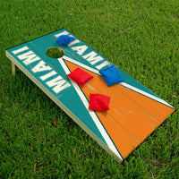 Miami Football - Cornhole Board Wrap - Set of 2