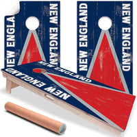 New England Football - Cornhole Board Wrap - Set of 2