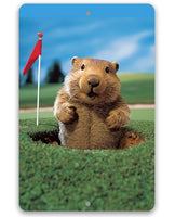Gopher Golf - Metal Sign