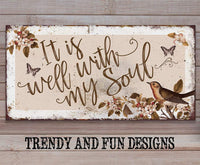 It Is Well With My Soul - Canvas