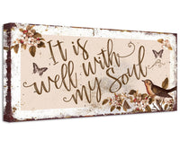 It Is Well With My Soul - Canvas